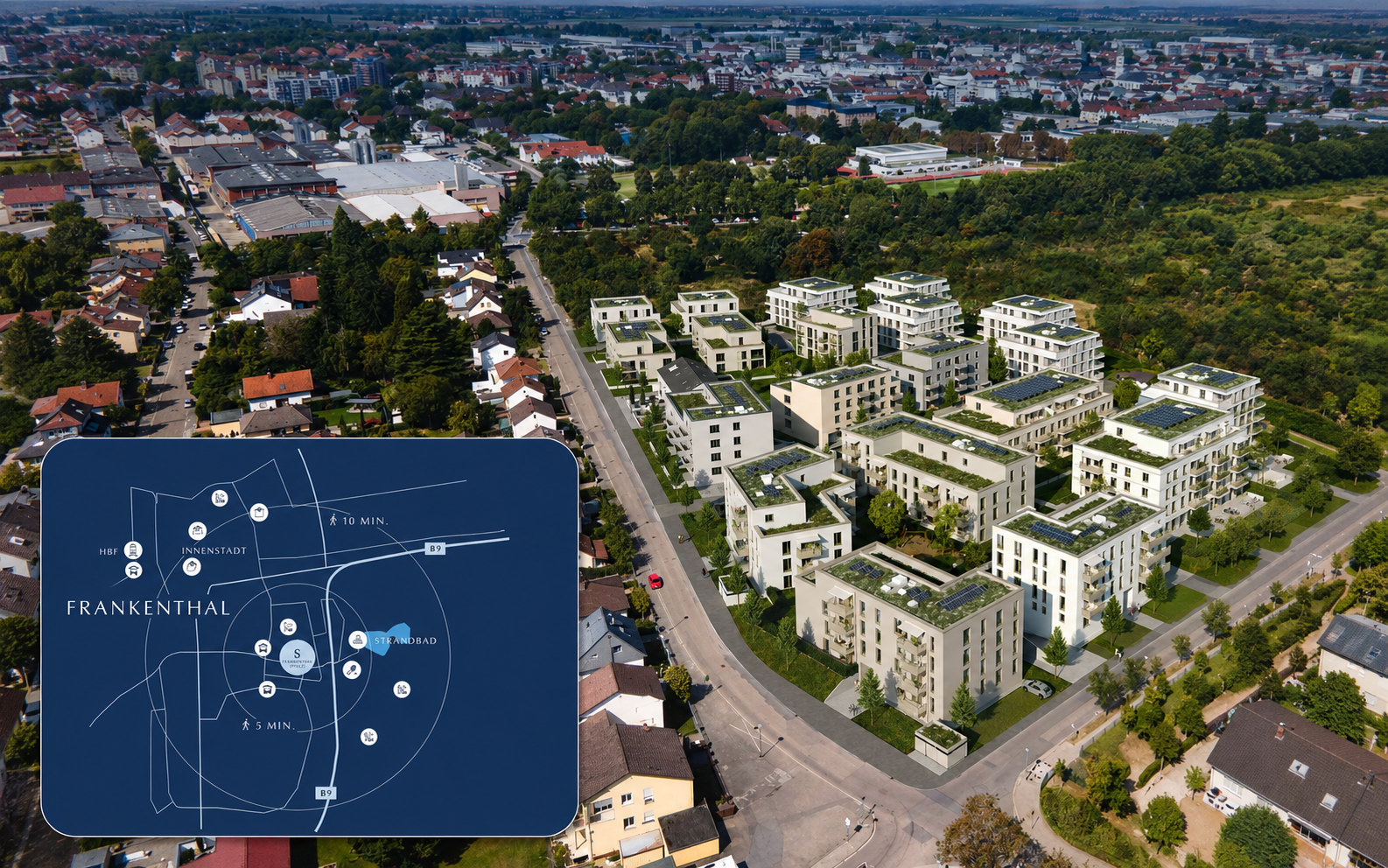 Strandbad-3 CƠ HỘI ĐẦU TƯ CĂN HỘ NEUBAU TẠI FRANKENTHAL – STRANDBAD-QUARTIER