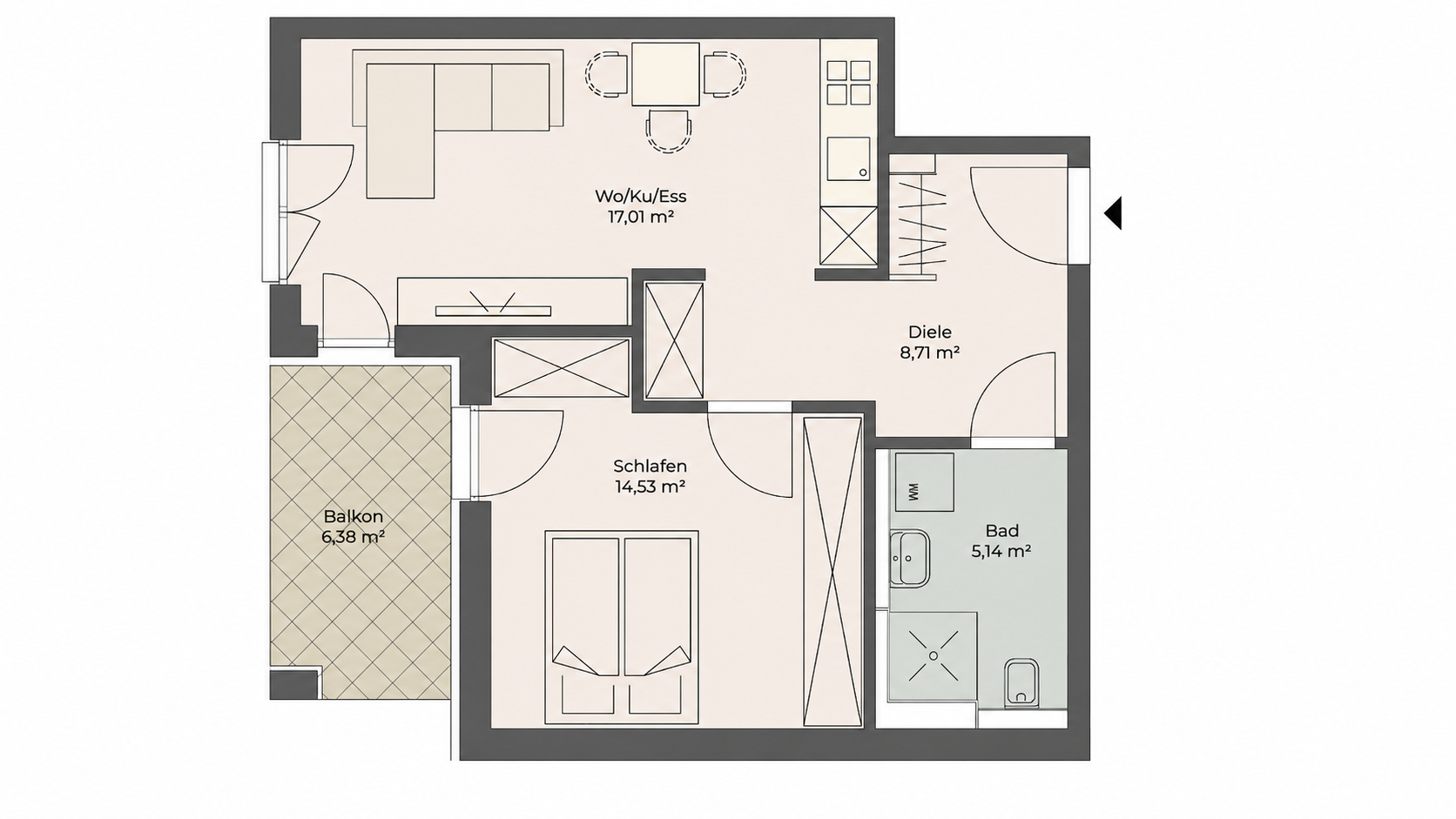 Erding10 ERDING HEISE.FLATS BA2 – CƠ HỘI ĐẦU TƯ CĂN HỘ MỚI TẠI VÙNG ĐÔ THỊ MÜNCHEN