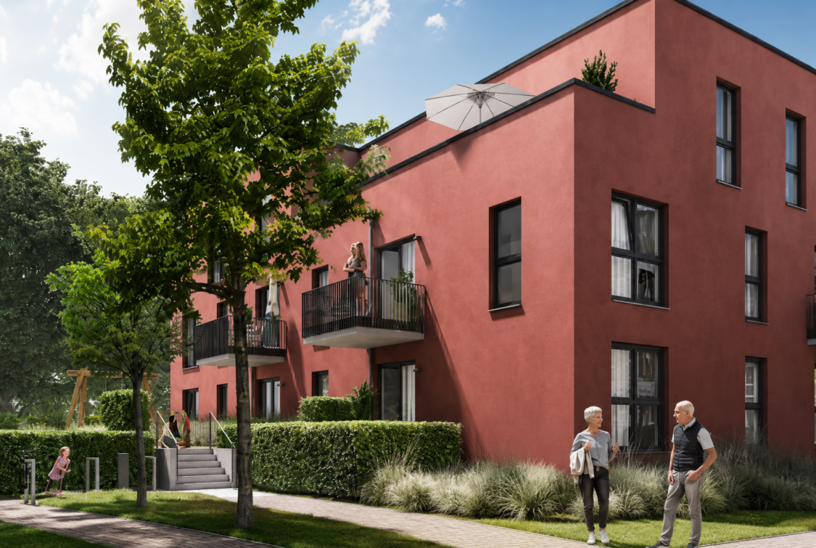 Norderstedt Nordlicht BA Nord – Cơ hội đầu tư căn hộ xây mới KfW 40 + QNG ngay cửa ngõ Hamburg