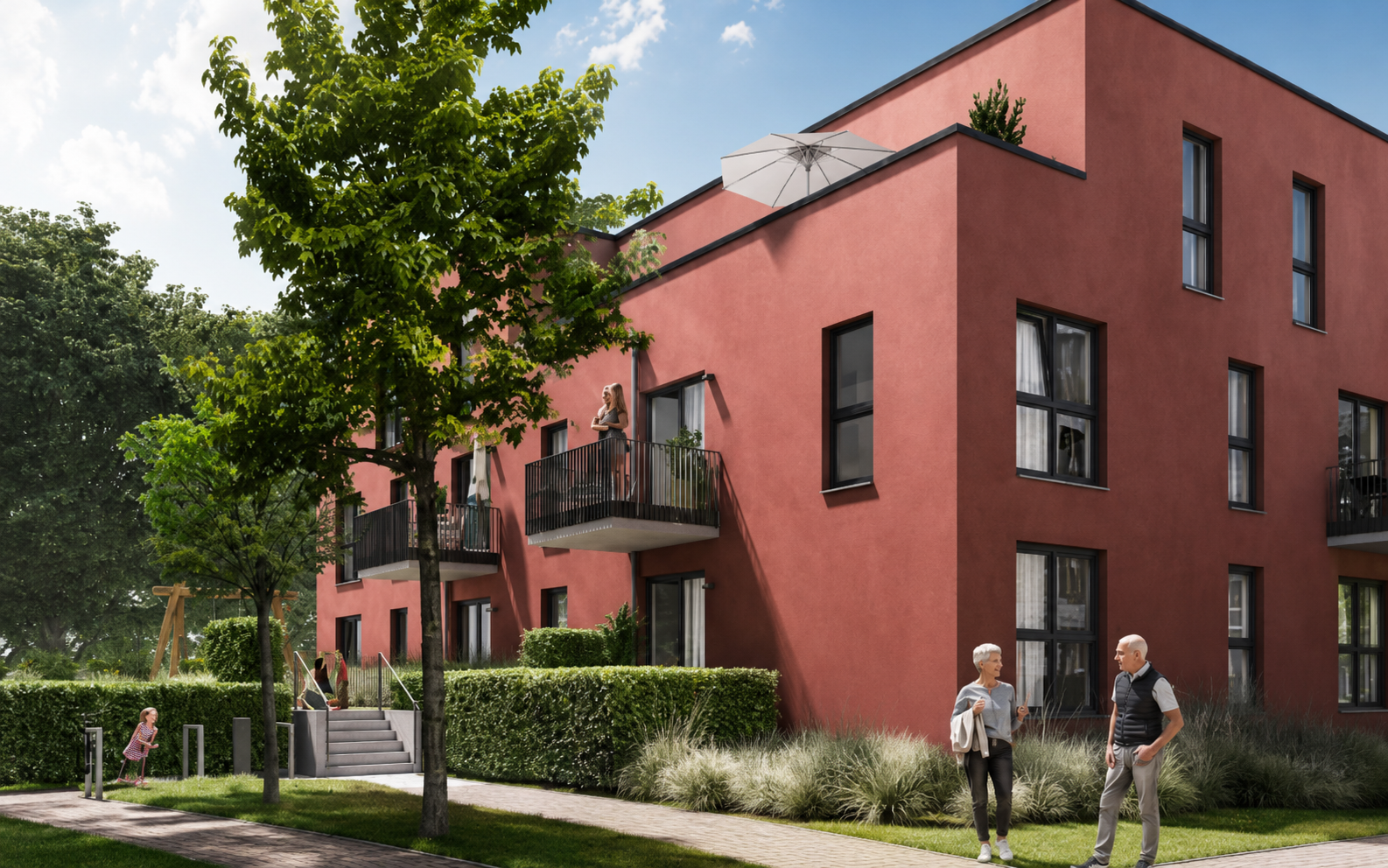 Norderstedt Nordlicht BA Nord – Cơ hội đầu tư căn hộ xây mới KfW 40 + QNG ngay cửa ngõ Hamburg