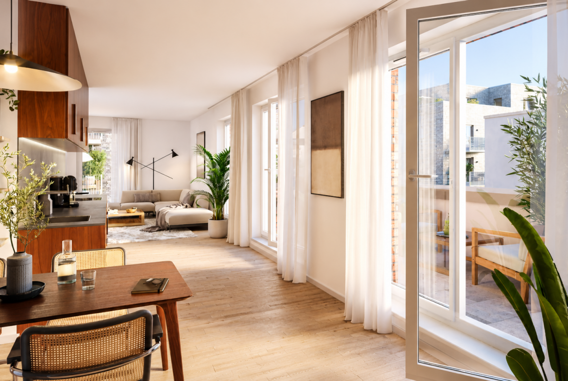 Norderstedt Nordlicht BA Nord – Cơ hội đầu tư căn hộ xây mới KfW 40 + QNG ngay cửa ngõ Hamburg