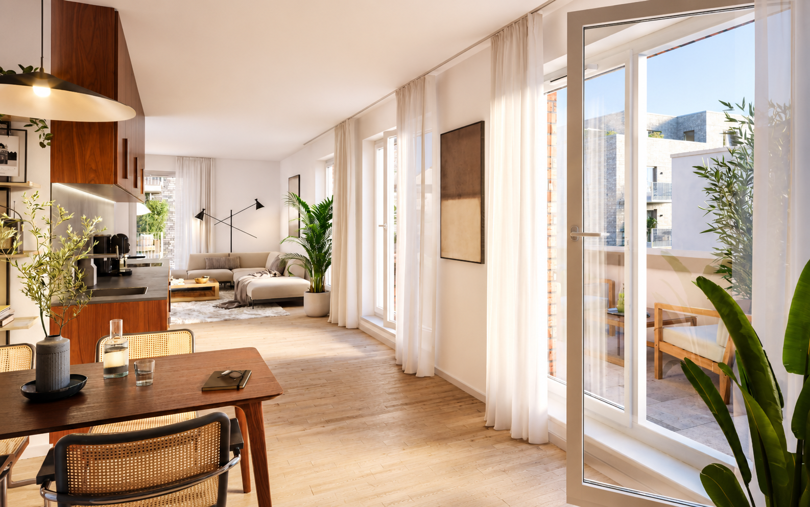 Norderstedt Nordlicht BA Nord – Cơ hội đầu tư căn hộ xây mới KfW 40 + QNG ngay cửa ngõ Hamburg