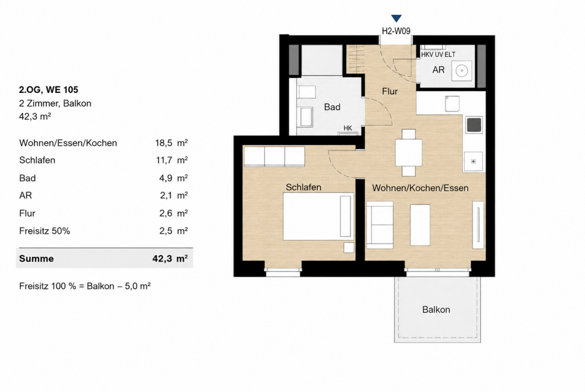 Norderstedt Nordlicht BA Nord – Cơ hội đầu tư căn hộ xây mới KfW 40 + QNG ngay cửa ngõ Hamburg